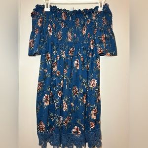 Off the shoulder dress